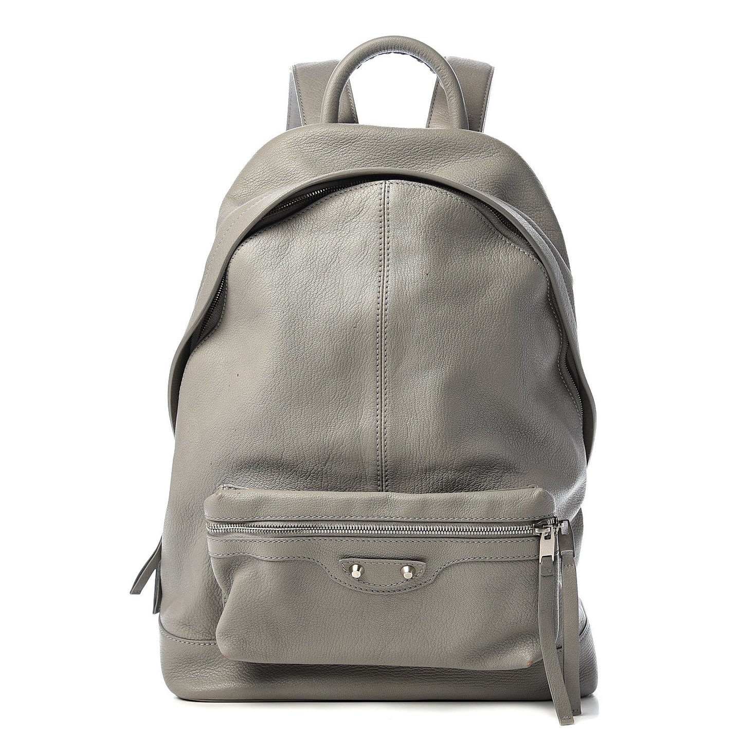 Chevre Classic Hardware Backpack Gray