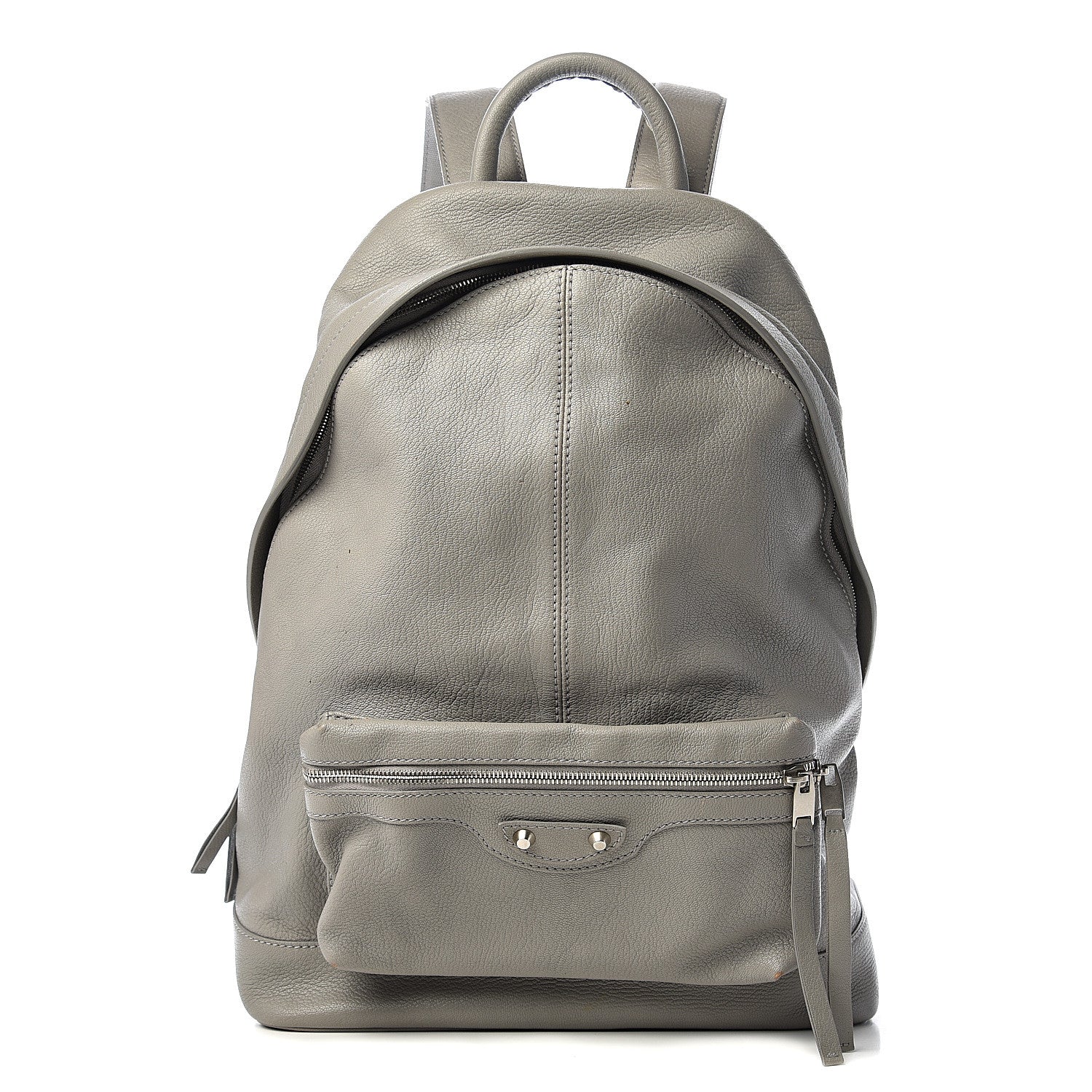Balenciaga Chevre Classic Hardware Backpack Gray 1 of 18