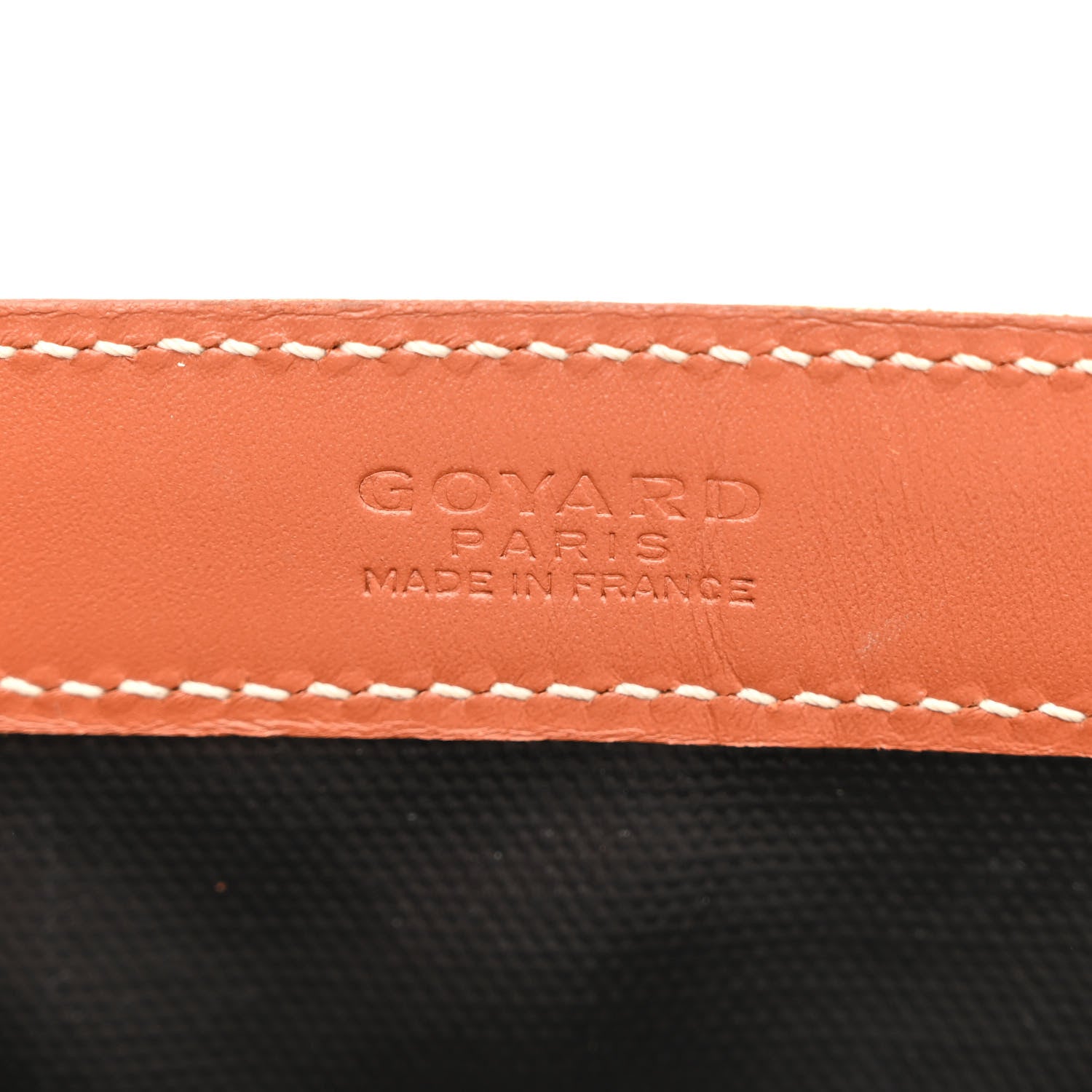 Goyard Goyardine Bellechasse PM Black Gold 9 of 10