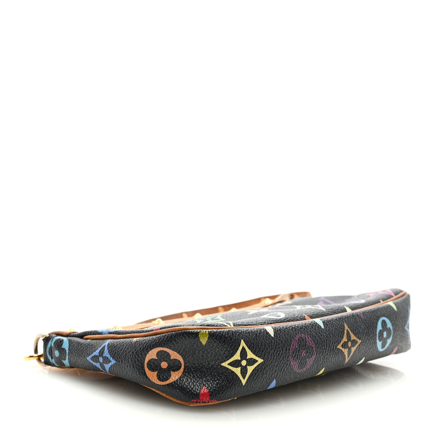 Monogram Multicolor Pochette Accessories Black