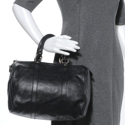 Gucci Guccissima Medium Joy Boston Black 2 of 13
