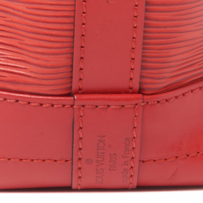 Louis Vuitton Epi Noe Castillan Red 8 of 8