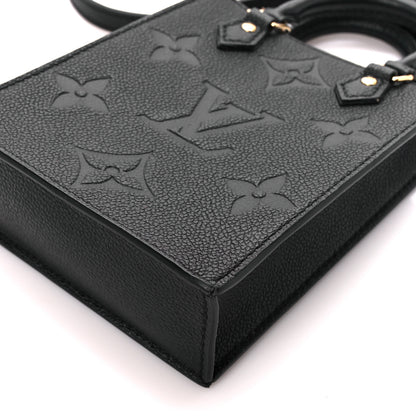 Louis Vuitton Empreinte Monogram Giant Petit Sac Plat Black 9 of 10