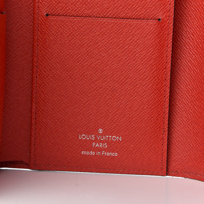 Louis Vuitton Epi Twist Compact Wallet Coquelicot 6 of 6