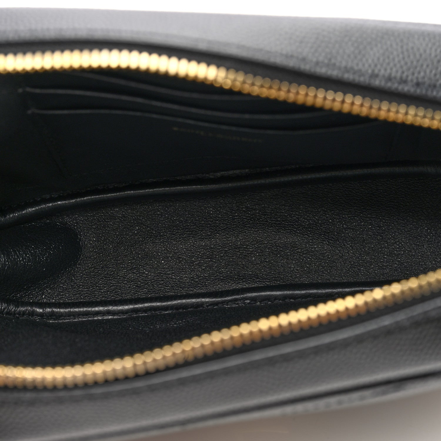Saint Laurent Grain De Poudre Matelasse Monogram Mini Lou Camera Bag Black 5 of 9