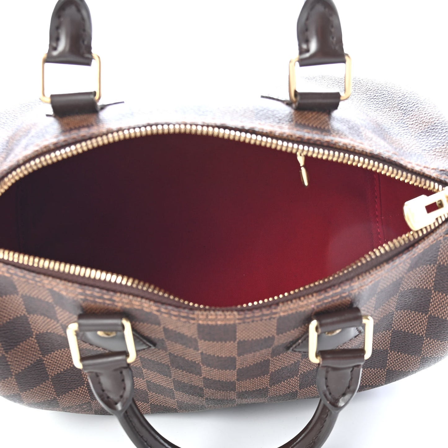 Damier Ebene Speedy Bandouliere 25