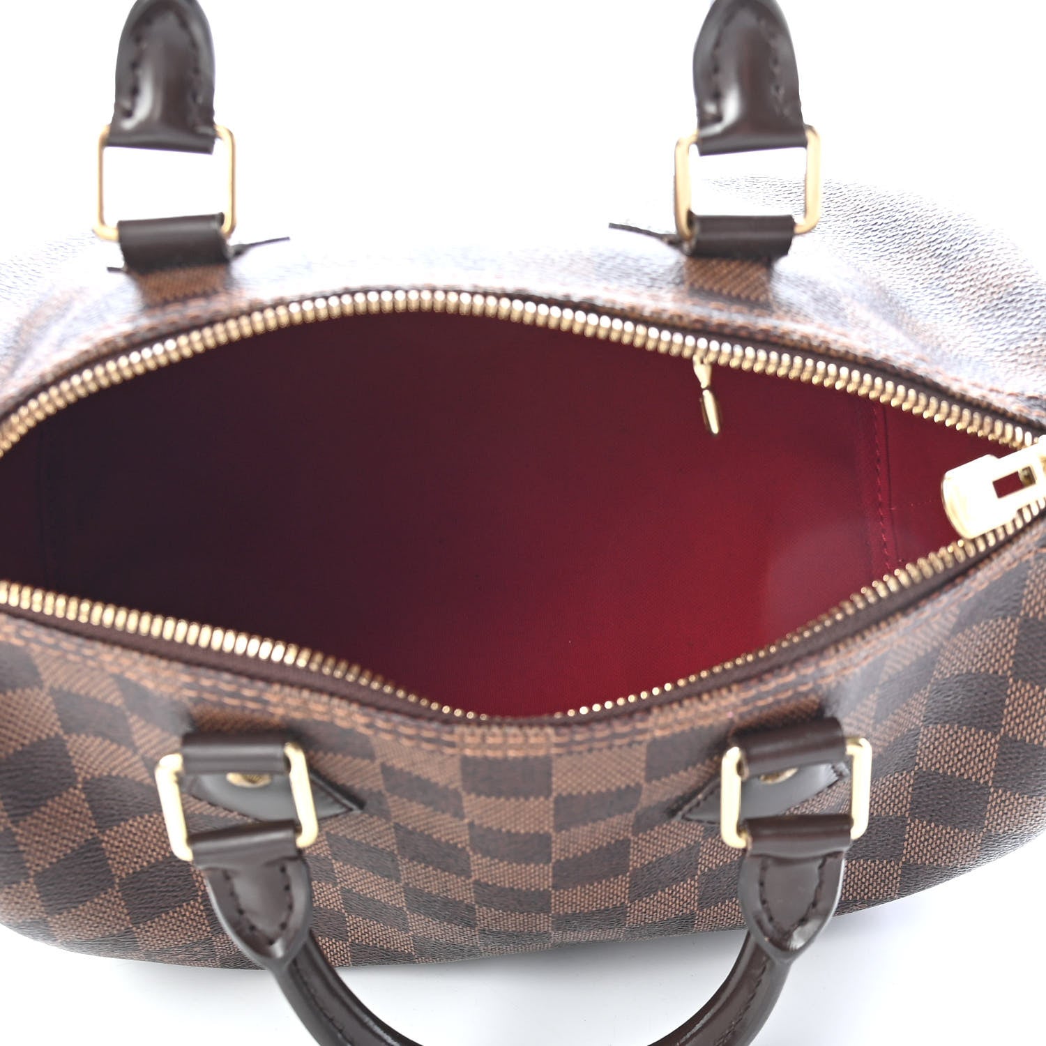 Louis Vuitton Damier Ebene Speedy Bandouliere 25 5 of 13