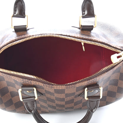 Louis Vuitton Damier Ebene Speedy Bandouliere 25 5 of 13
