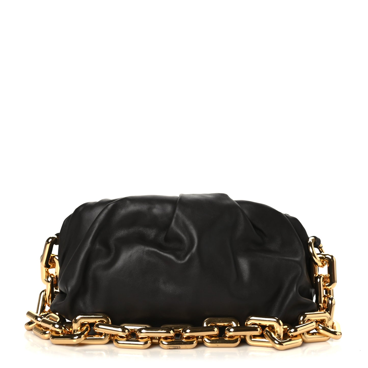 Calfskin The Pouch Chain Ebano