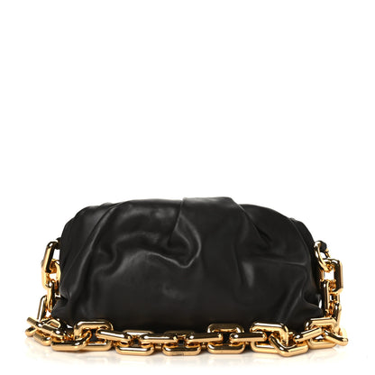 Bottega Veneta Calfskin The Pouch Chain Ebano 1 of 9