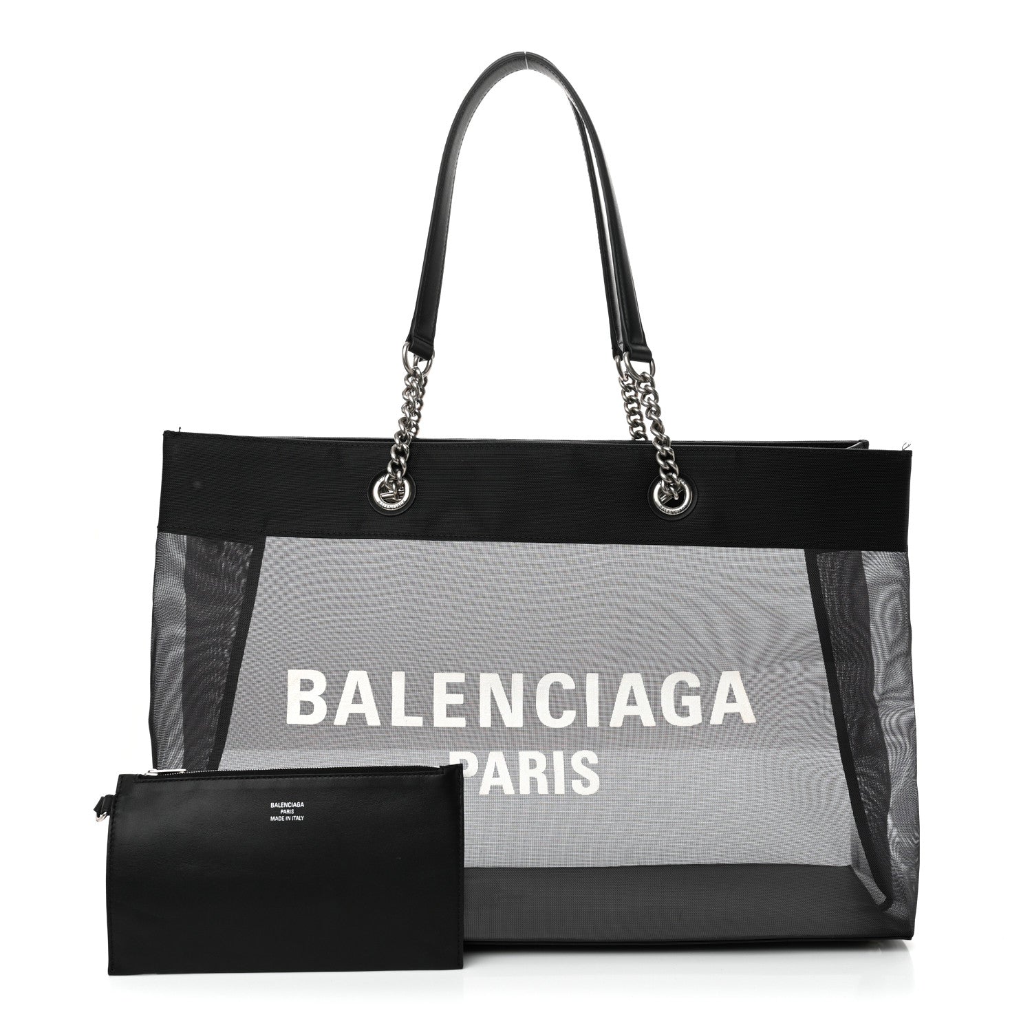 Balenciaga Mesh Large Duty Free Tote Black 3 of 14