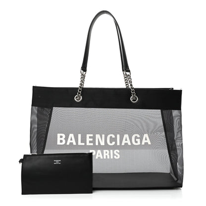 Balenciaga Mesh Large Duty Free Tote Black 3 of 14