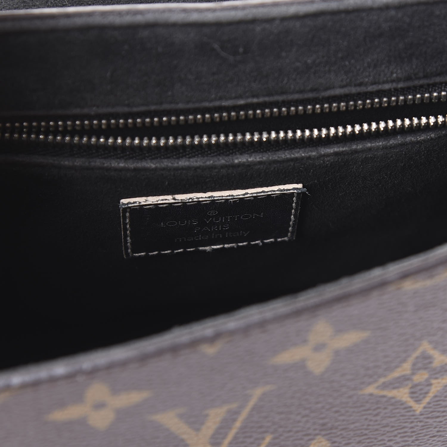 Louis Vuitton Calfskin Monogram Chain It Bag PM Black 7 of 9