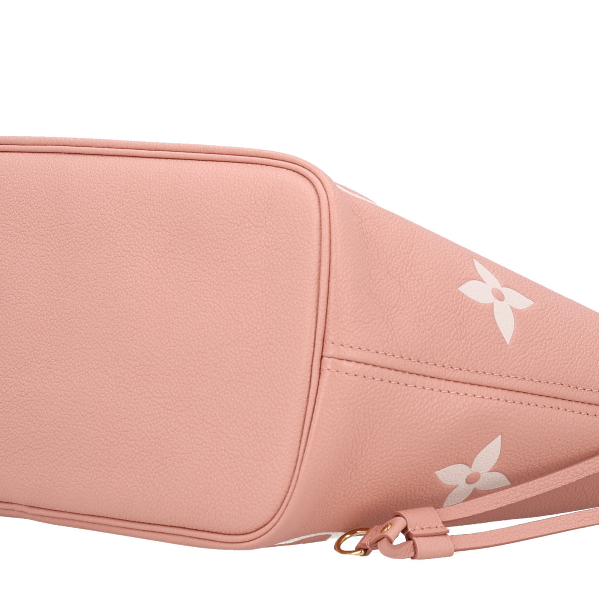 Louis Vuitton Empreinte Monogram Giant Neverfull MM Trianon Pink Cream 9 of 9
