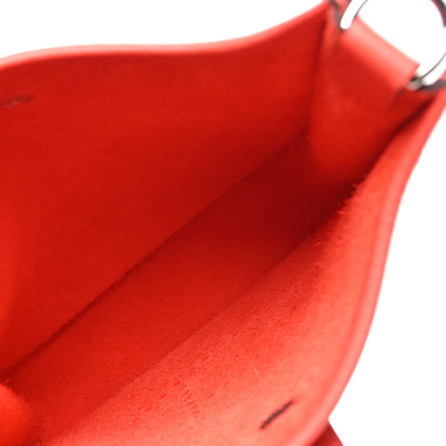 Hermes Taurillon Clemence Evelyne TPM Rouge Pivoine 5 of 11
