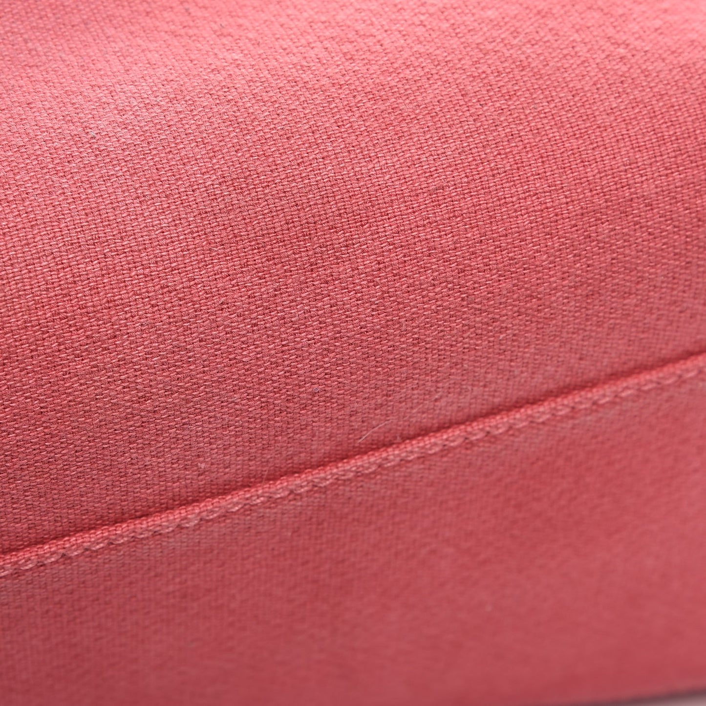 Canvas Large Deauville Tote Red