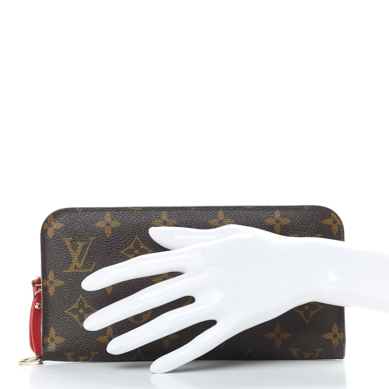 Louis Vuitton Monogram Insolite Wallet Red 2 of 14