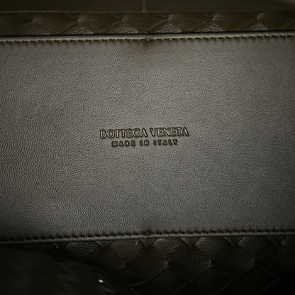 Bottega Veneta Nappa Intrecciato Medium Andiamo Shoulder Bag Dark Green 6 of 9