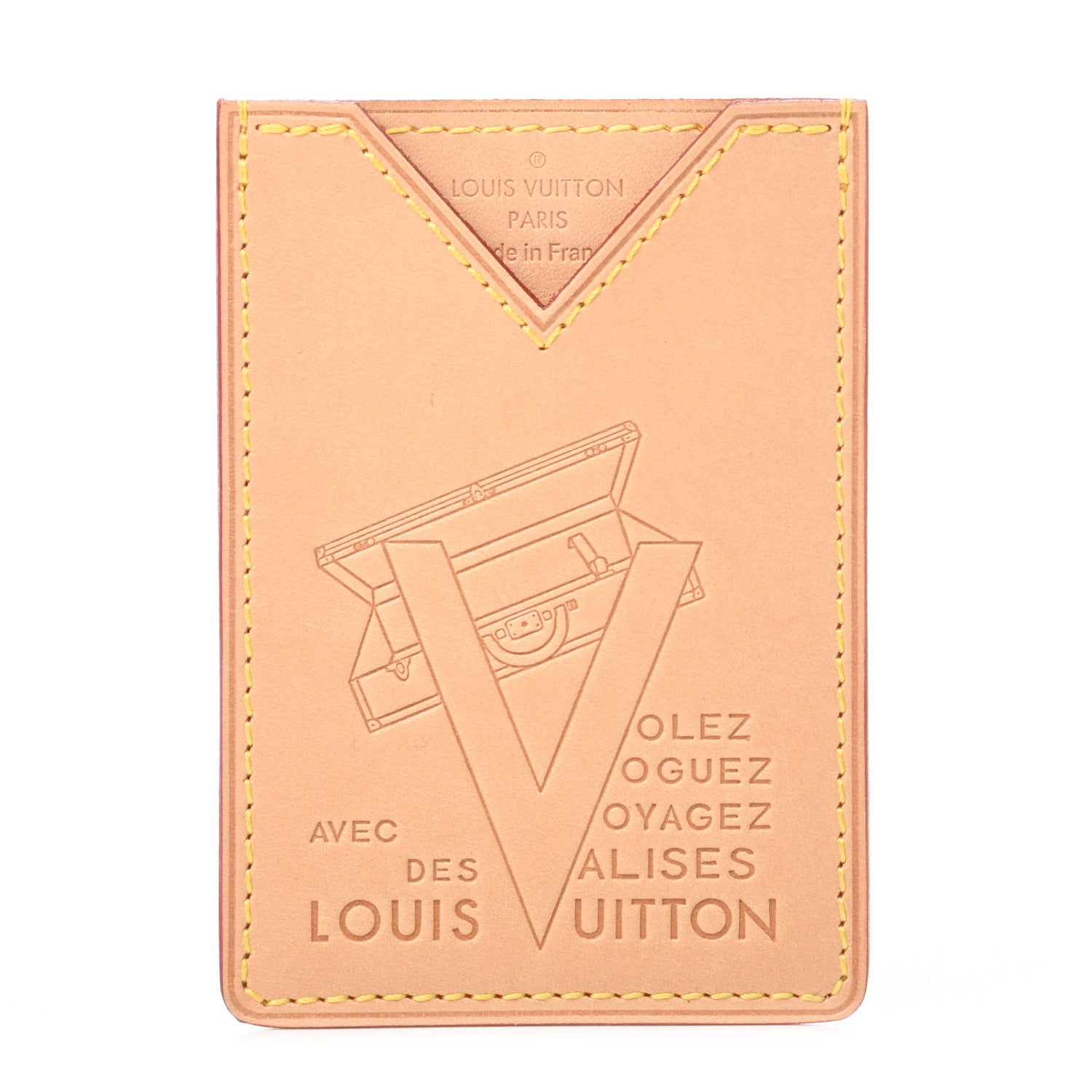 Louis Vuitton Vachetta Voyages Card Holder 1 of 6