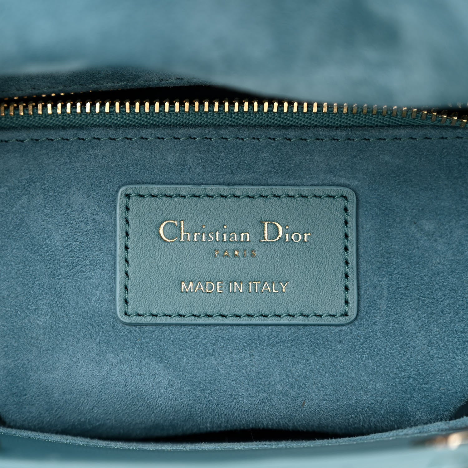 Christian Dior Lambskin Cannage Gradient Small My ABCDior Lady Dior Blue 6 of 10