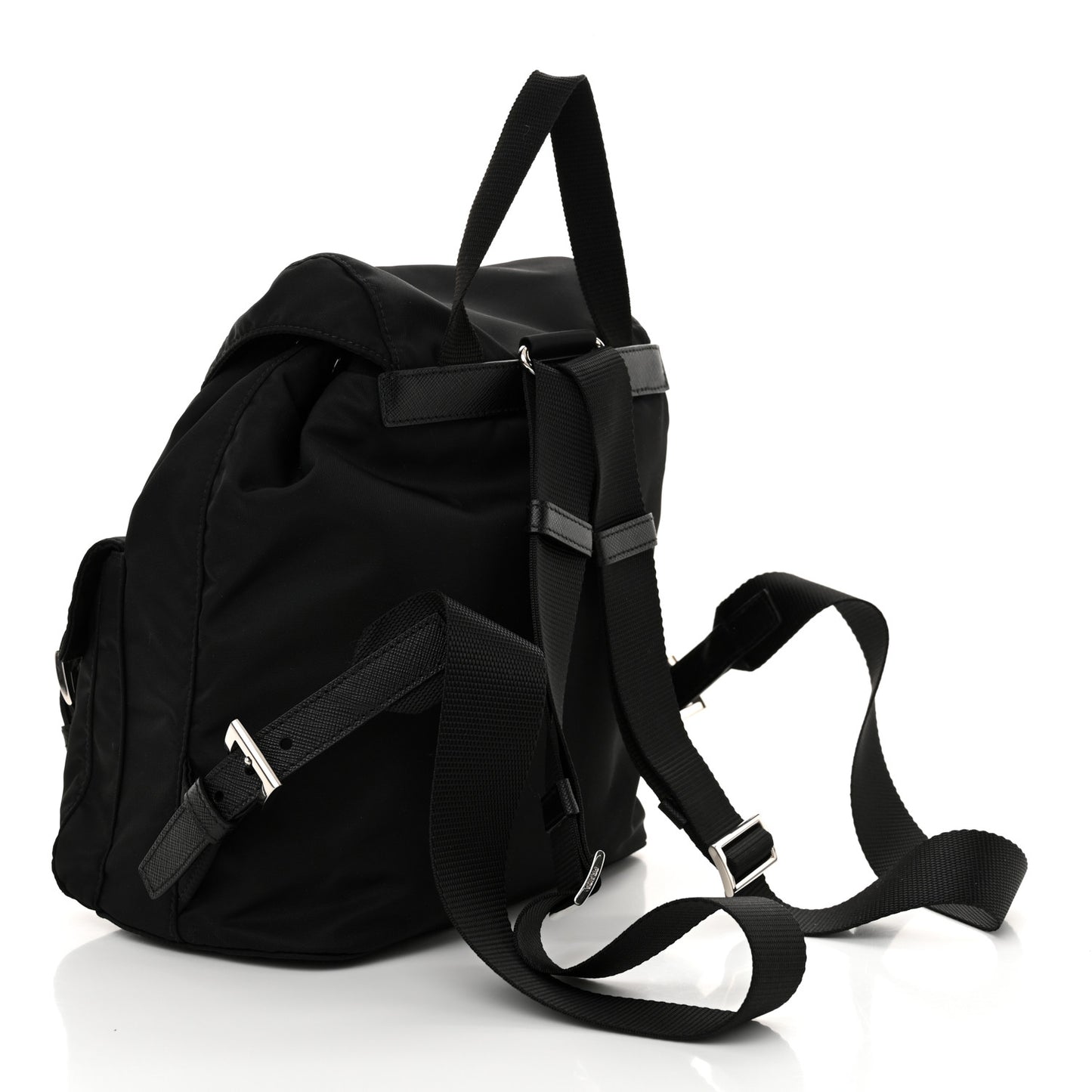 Re-Nylon Vela Small Backpack Black