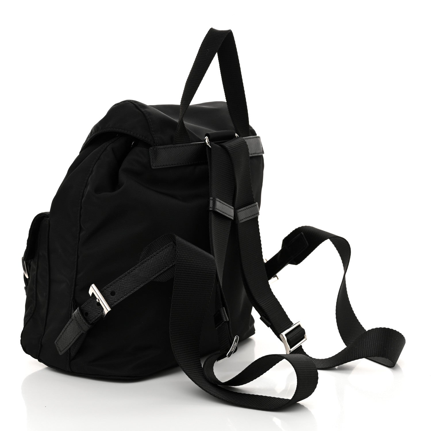 Prada Re-Nylon Vela Small Backpack Black 3 of 11