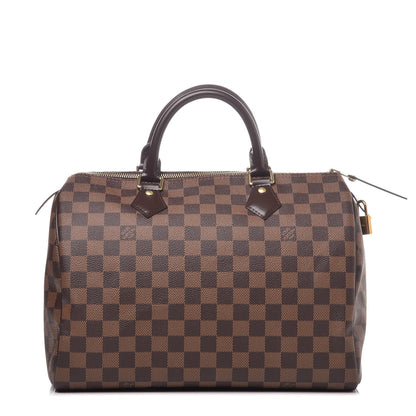 Louis Vuitton Damier Ebene Speedy 30 1 of 9