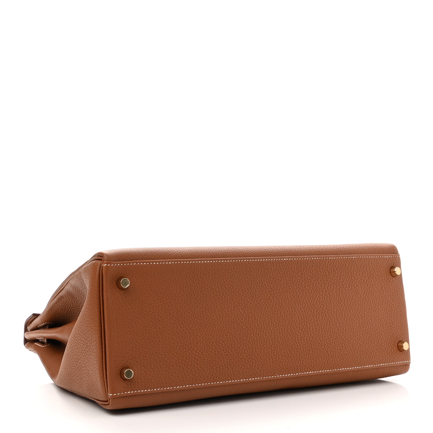 Hermes Togo Kelly Retourne 35 Gold 4 of 11