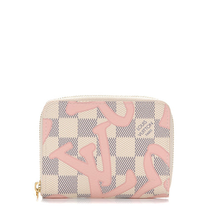 Louis Vuitton Damier Azur Tahitienne Zippy Coin Purse 1 of 8