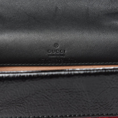 Gucci Velvet GG Monogram Super Mini Dionysus Shoulder Bag Red Cipria Black 6 of 9
