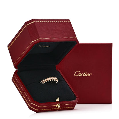 Cartier 18K Pink Gold SM Clash De Cartier Ring 61 9.5 5 of 5