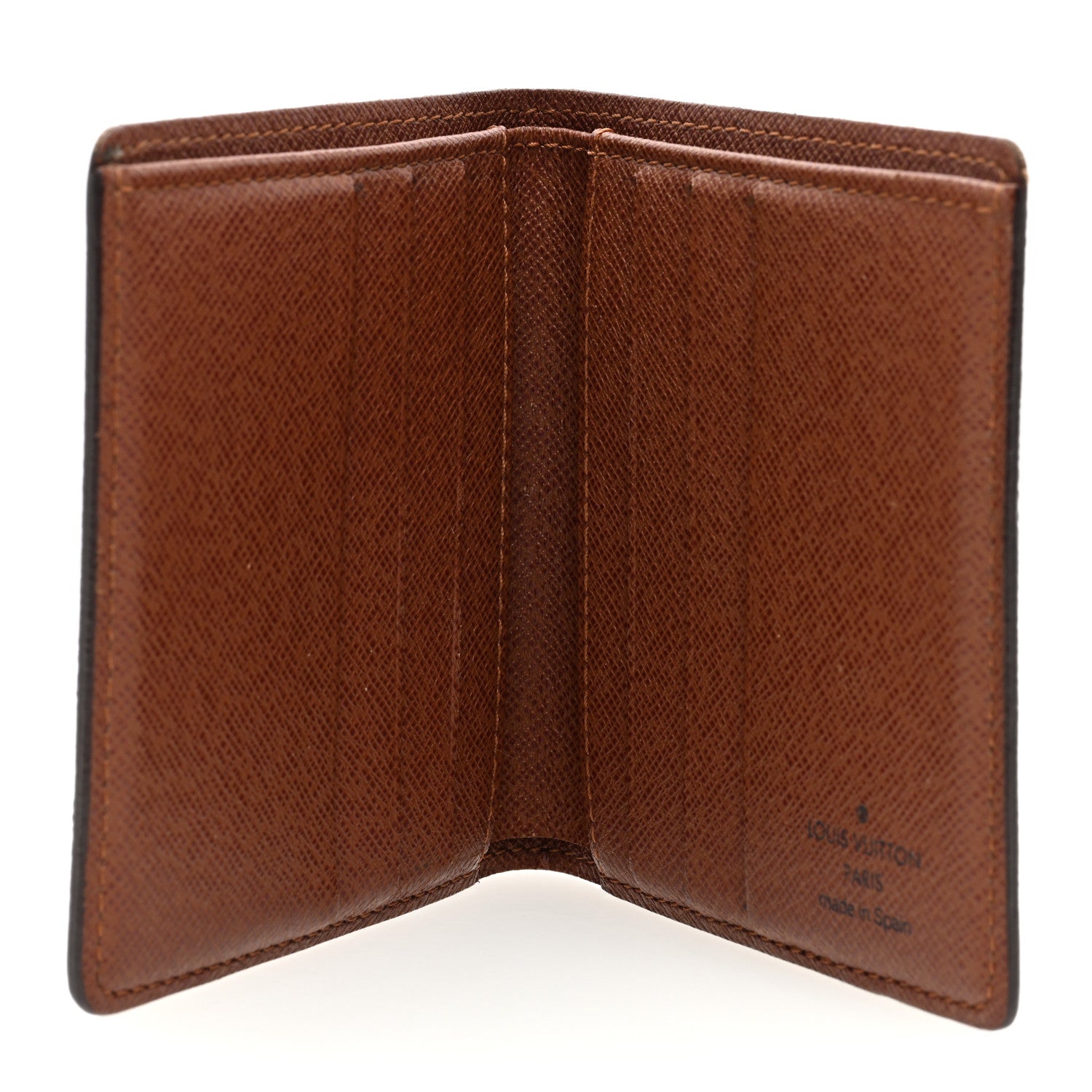 Louis Vuitton Monogram Mens Billfold Wallet 6 Credit Card Slots 5 of 6