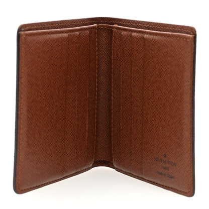 Louis Vuitton Monogram Mens Billfold Wallet 6 Credit Card Slots 5 of 6