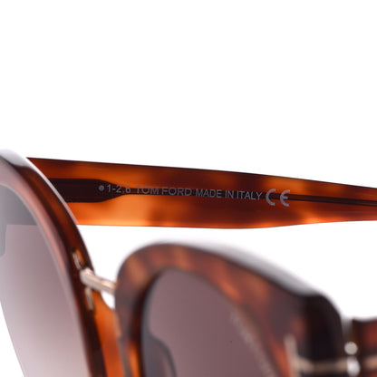 Tom Ford Savannah Sunglasses TF552 Tortoise 6 of 9
