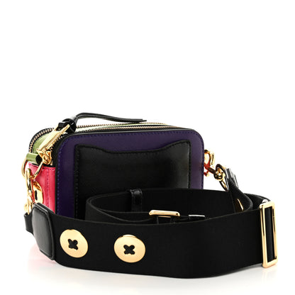 Marc Jacobs Saffino Small Stud Snapshot Camera Bag Violet Multicolor 3 of 10