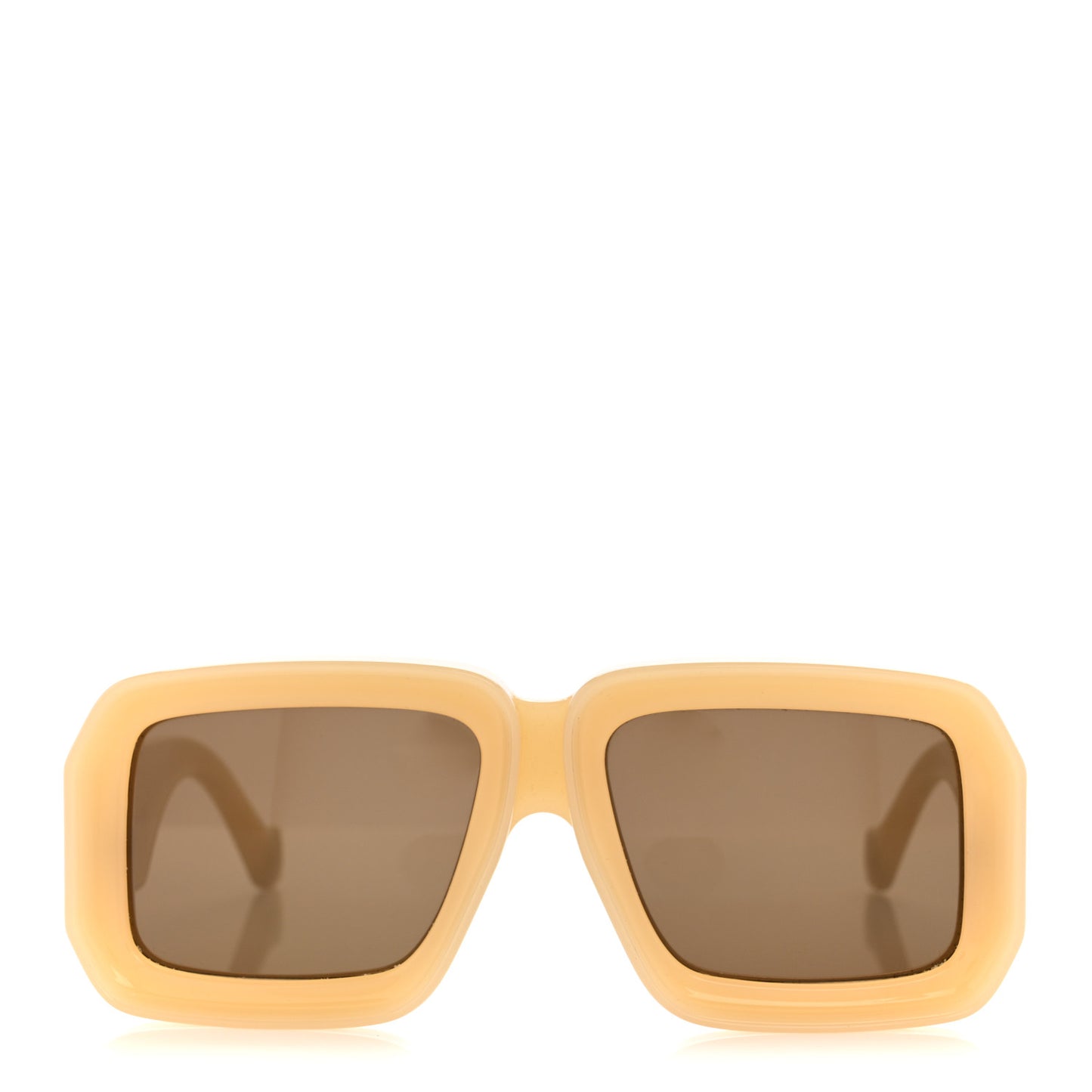 Acetate Paula's Ibiza Dive In Mask Sunglasses LW40064U Beige