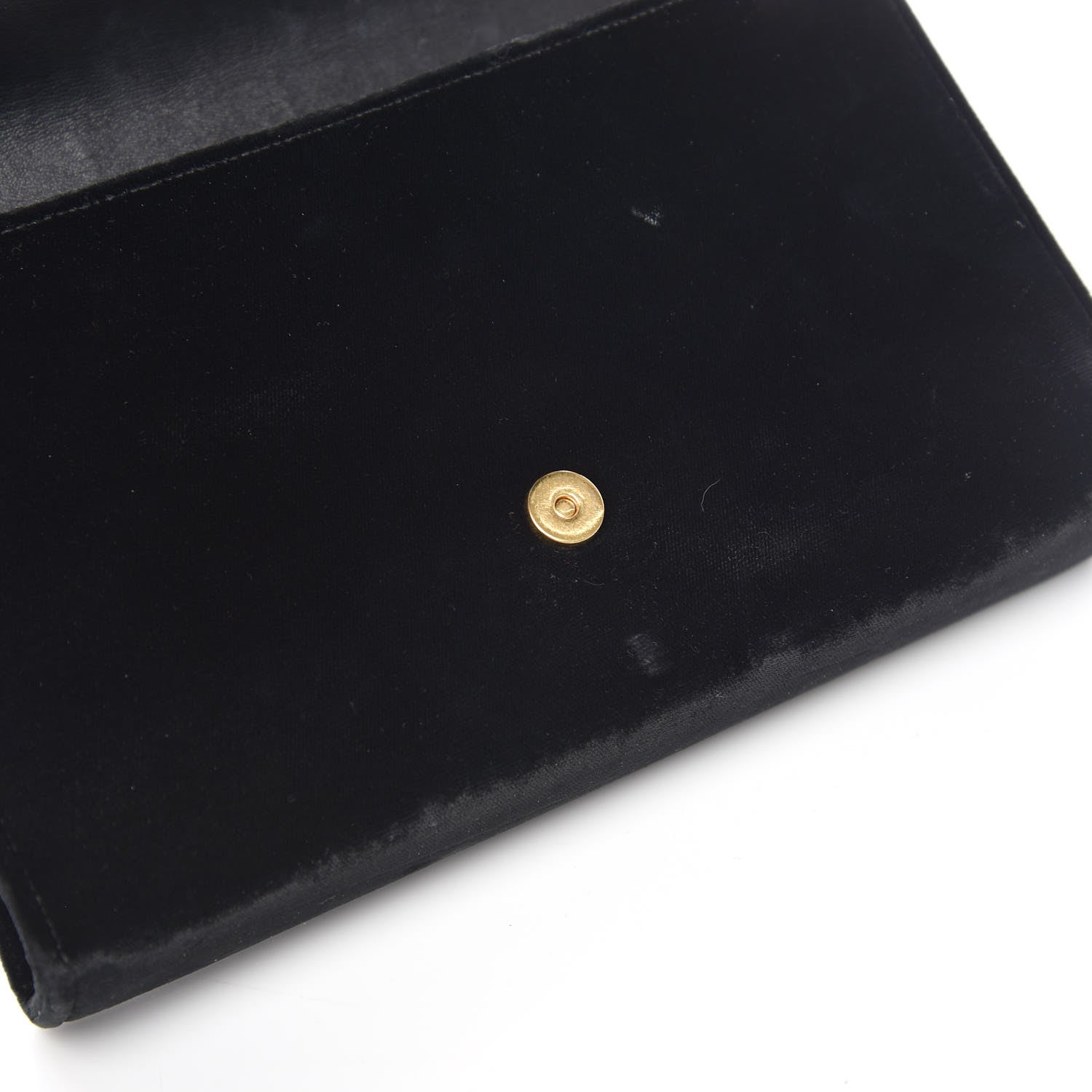 Saint Laurent Velvet Medium Monogram Kate Tassel Shoulder Bag Black 15 of 16