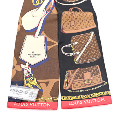 Louis Vuitton Silk Monogram Tribute to Bandeau Marron 2 of 3