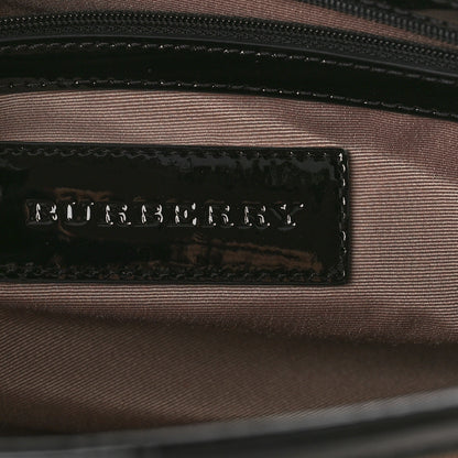 Burberry Supernova Check Small Nickie Tote Black 6 of 8