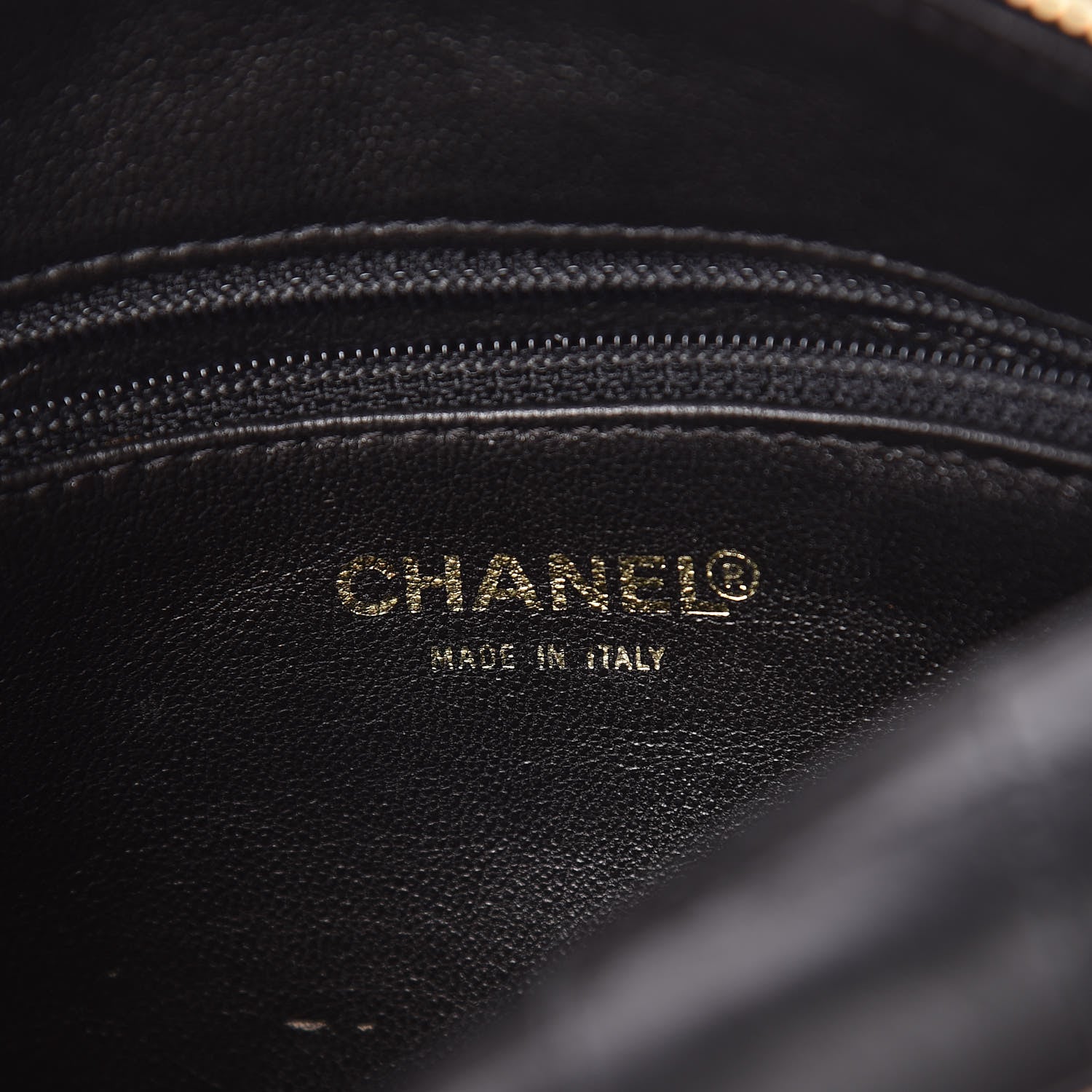 Chanel Calfskin Quilted Small Girl Shoulder Bag Black 8 of 11
