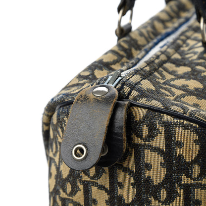 Christian Dior Monogram Boston Navy Blue 11 of 12