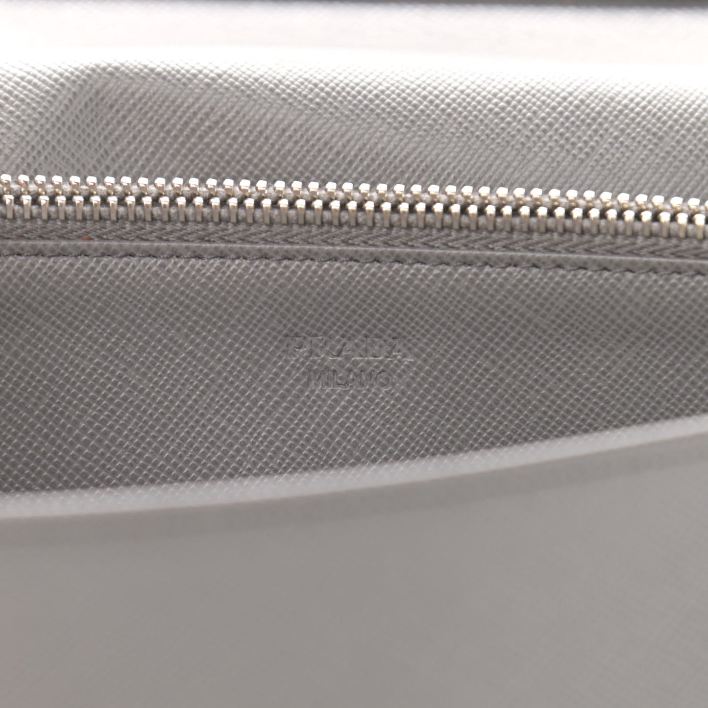 Saffiano Metal Flap Wallet With Strap Marmo