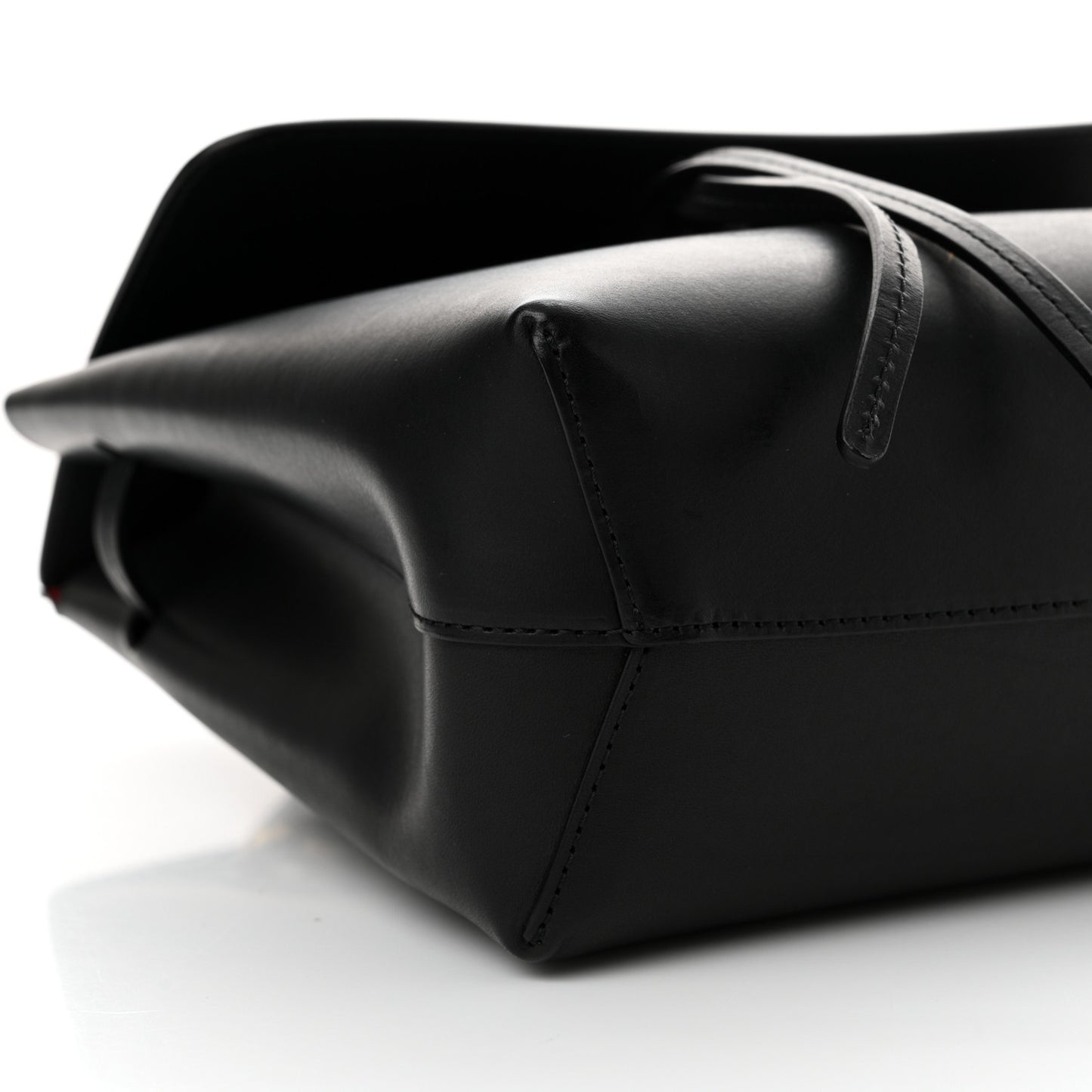 Calfskin Mini Lady Bag Black Flamma