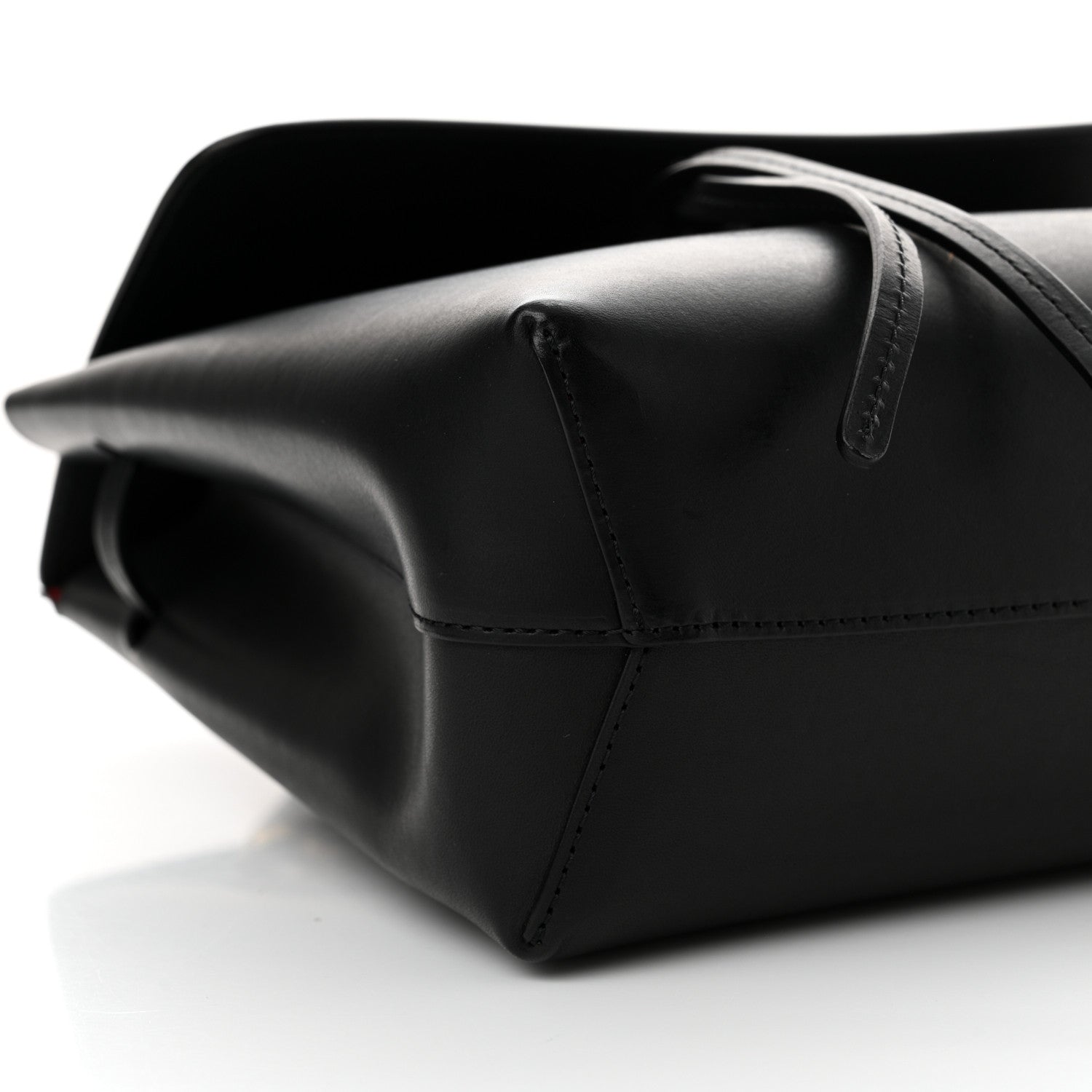 Mansur Gavriel Calfskin Mini Lady Bag Black Flamma 10 of 13
