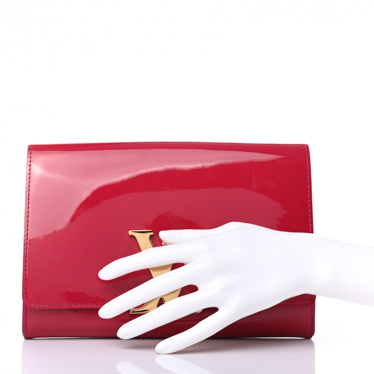 Patent Neo Sobe Louise Evening Clutch Rose Indien
