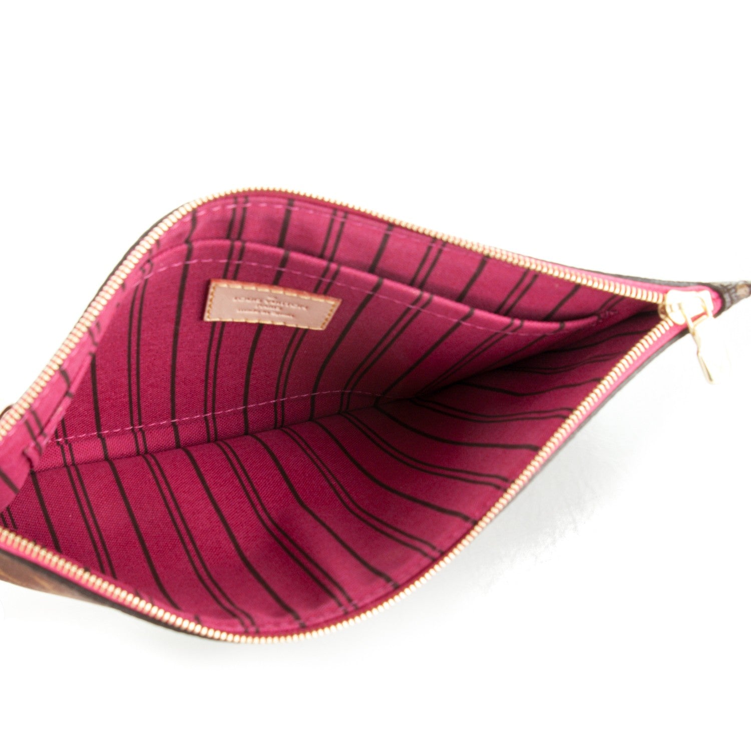 Louis Vuitton Monogram Neverfull MM GM Pochette Pivoine 5 of 7