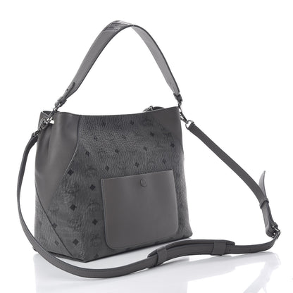 MCM Visetos Medium Klara Hobo Grey 4 of 11