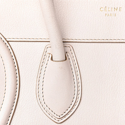 Celine Goatskin Mini Luggage White 11 of 21