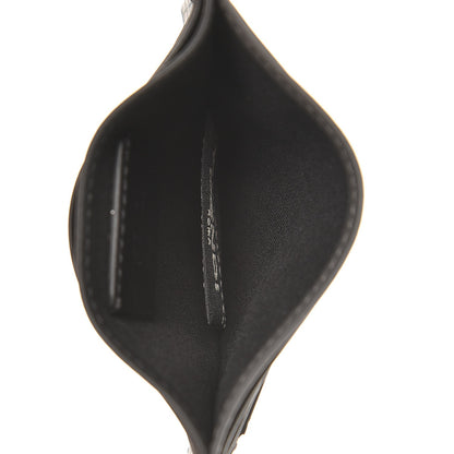 Fendi Vitello Century Elite Monster Eyes Card Holder Asfalto Graphite 5 of 6