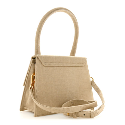 Jacquemus Linen Le Grand Chiquito Light Greige 3 of 9